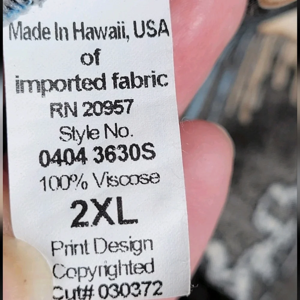 Harley-Davidson Vintage Mens Hawaiian Button-up Shirt Size 2XL Black Hula USA